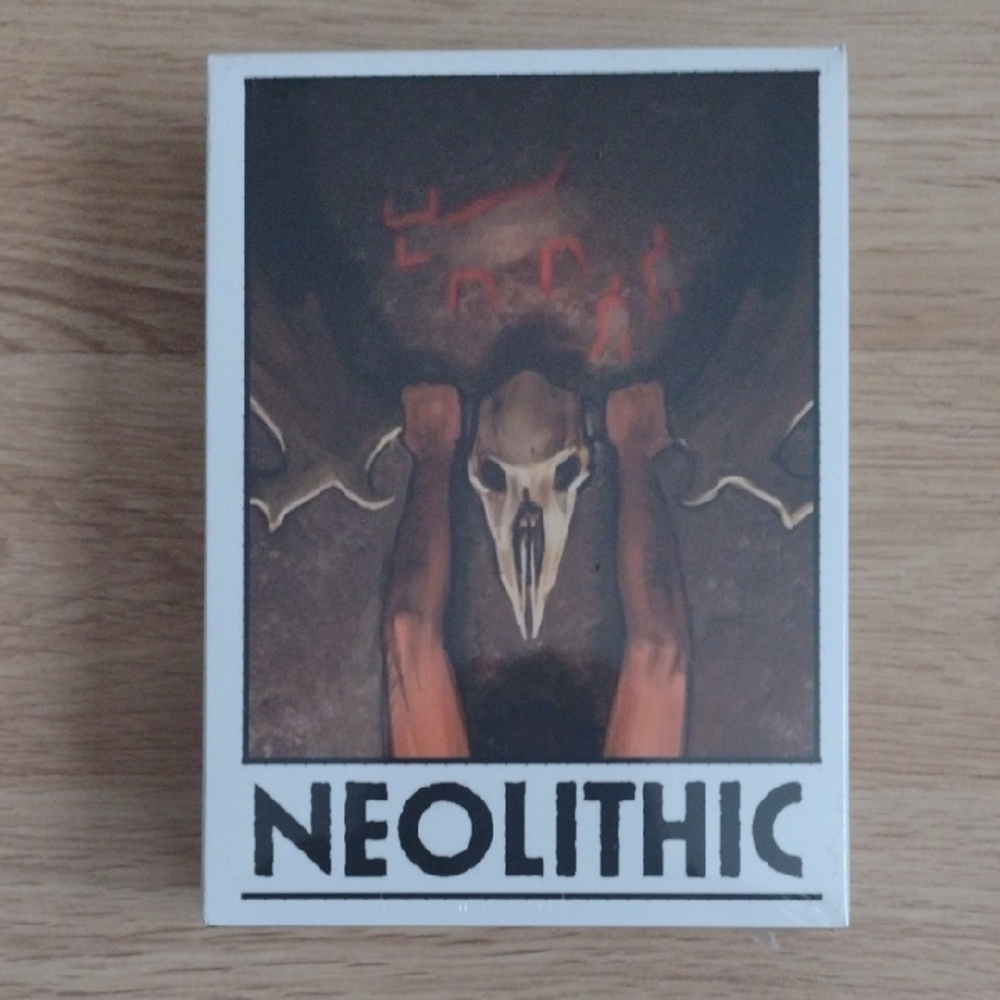 Neolithic Two Player Card Game Building, Hunt, Gather & Forage NSIP